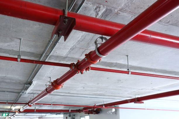 Fire suppression shop installation