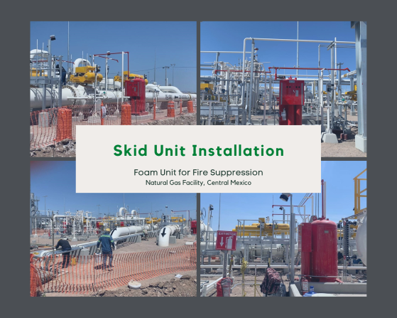 Foam Skid Unit Installation - Summit Companies
