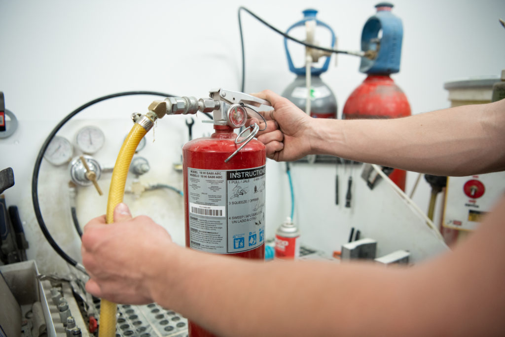 Trust a local fire safety extinguisher technician to inspect and maintain your fire extinguishers