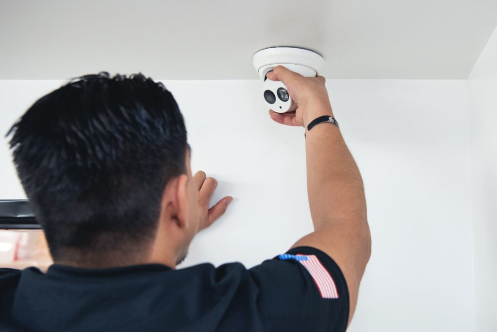 Security camera installation, inspection, and maintenance