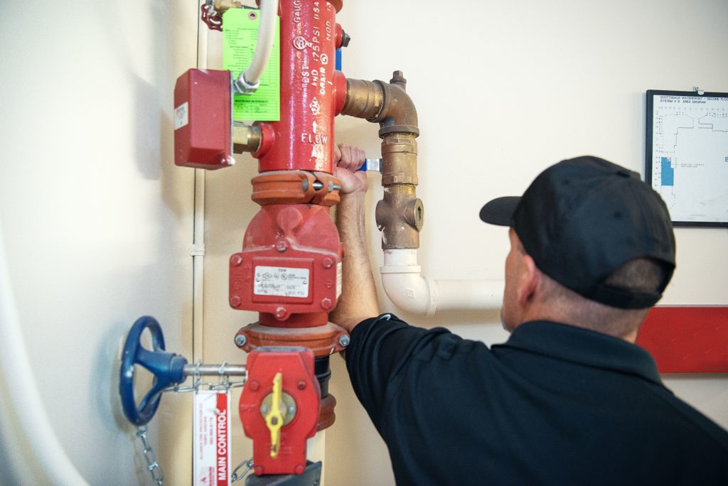 Fire life safety systems inspections and maintenance